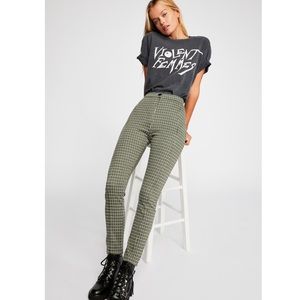 Free People Carnaby Pant in Green
